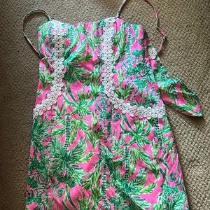Lilly Pulitzer printed dress sz 4 nwt HOST PICK